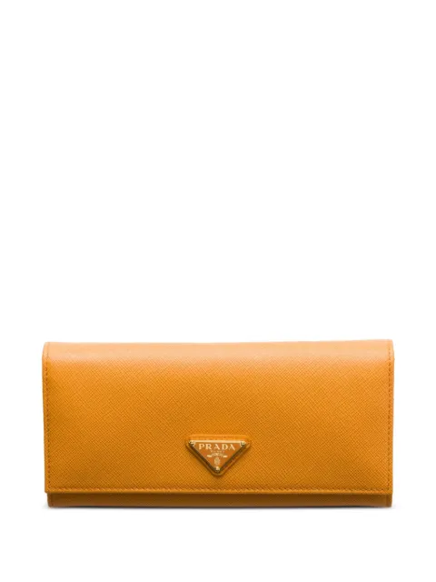 Prada large Saffiano wallet
