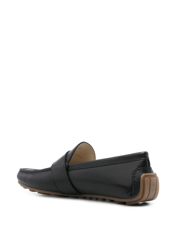 Moschino logo-plaque Loafers | Black | FARFETCH ZA