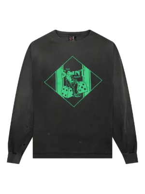 Chrome Hearts ホースシュープリント トップ | ブラック | FARFETCH JP