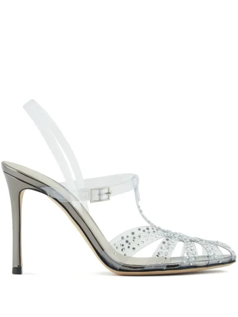 Giorgio Armani sandalias con detalles de strass