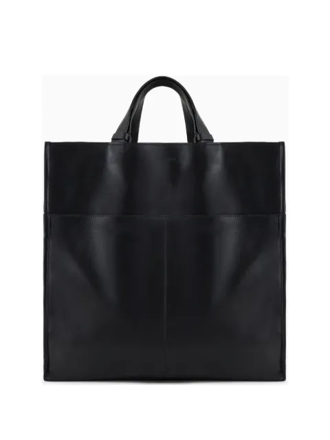 Giorgio Armani leather tote bag