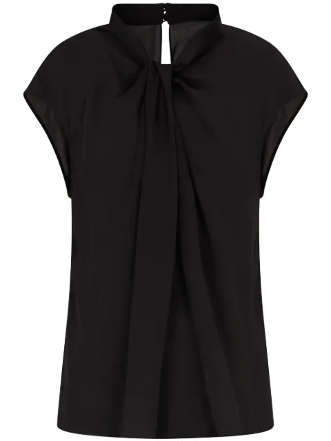 Giorgio Armani knot detailing top 