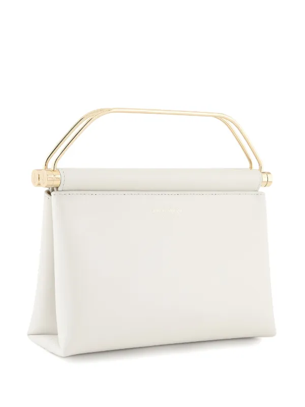 Giorgio Armani Leather Tote Bag | White | FARFETCH