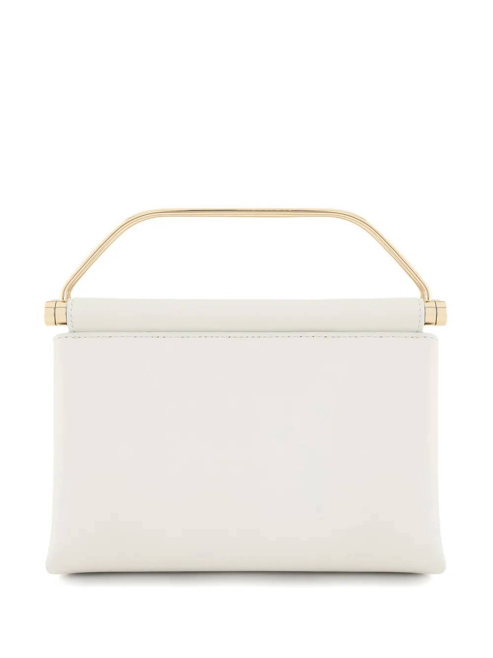 Giorgio Armani Leren shopper - Wit