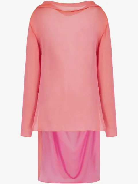 Giorgio Armani bluse med drapering