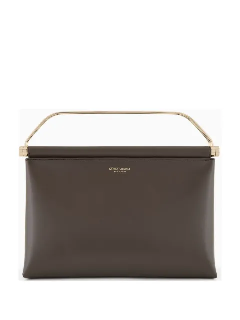 Giorgio Armani leather tote bag