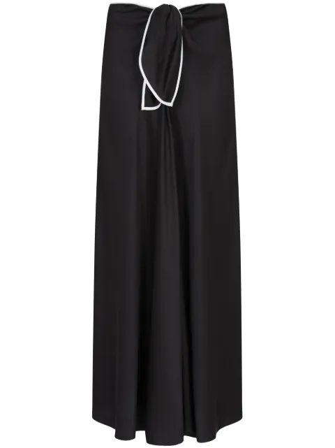 Giorgio Armani falda de seda