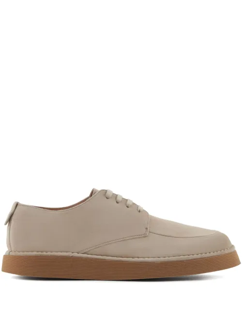 Derbies en cuir - Giorgio Armani - Modalova