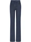 Giorgio Armani high-rise bootcut jeans - Blue