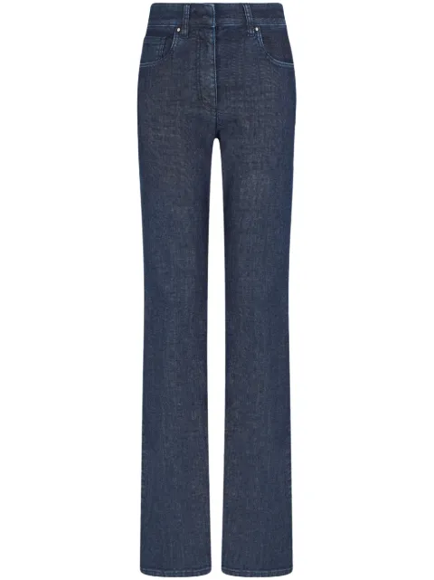 Giorgio Armani high-rise bootcut jeans