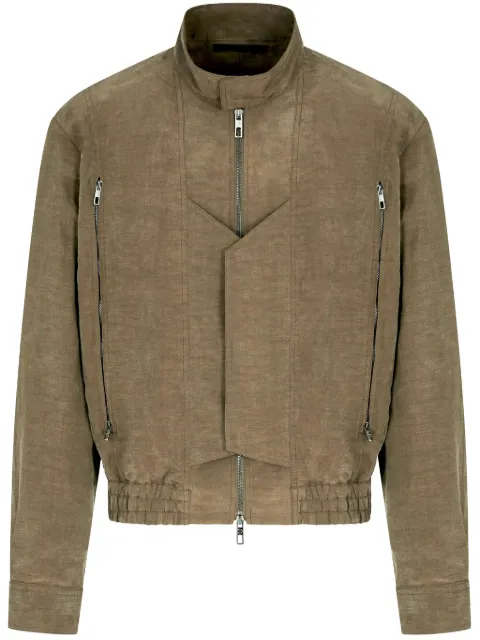 Giorgio Armani high neck coat 