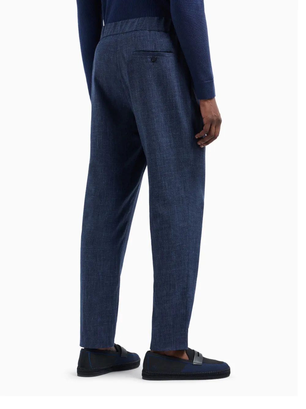 Giorgio Armani Straight broek Blauw