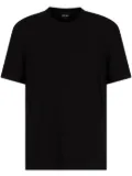 Giorgio Armani textured T-shirt - Black