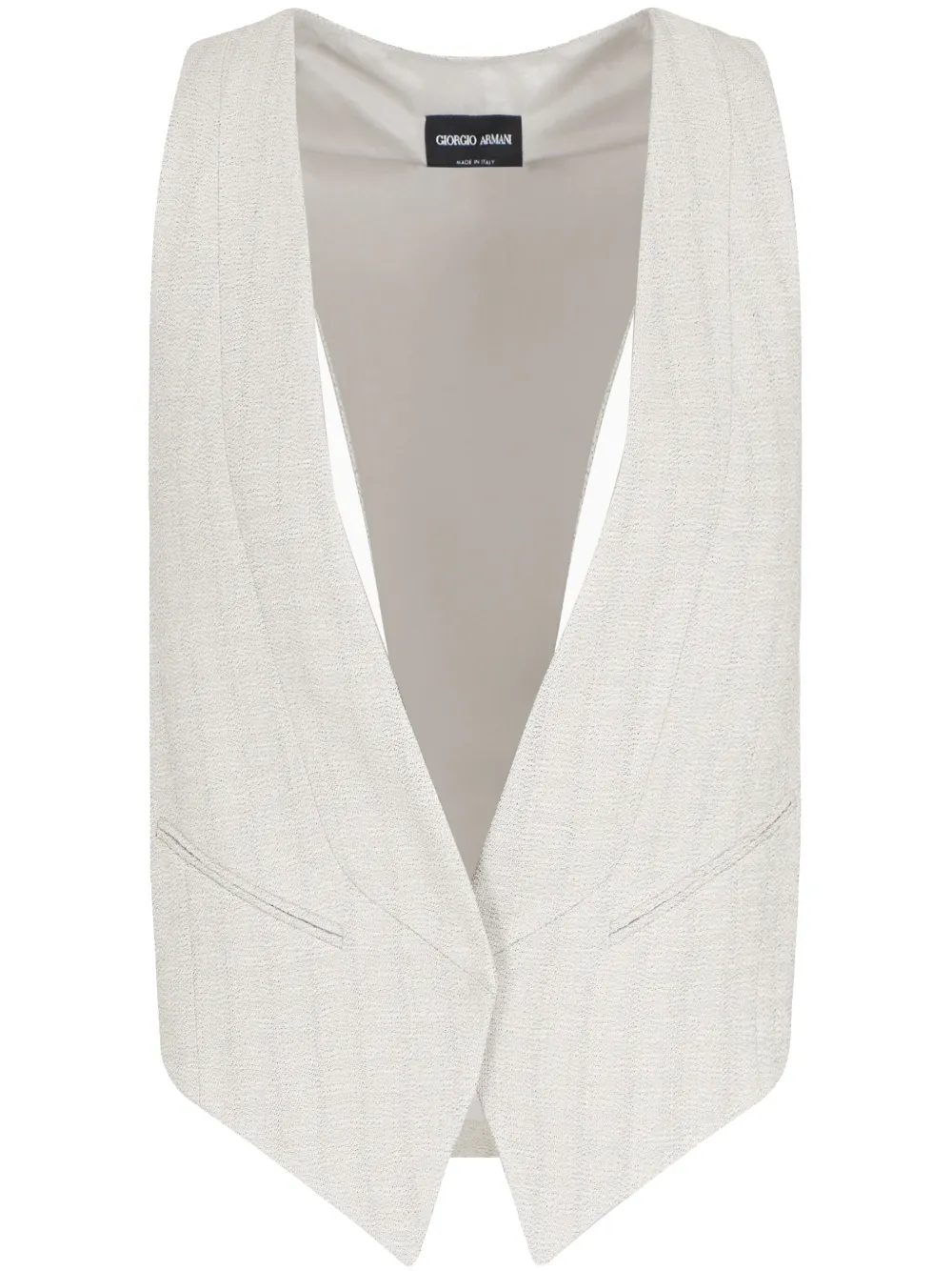 Giorgio Armani printed gilet | Grey | Image 1