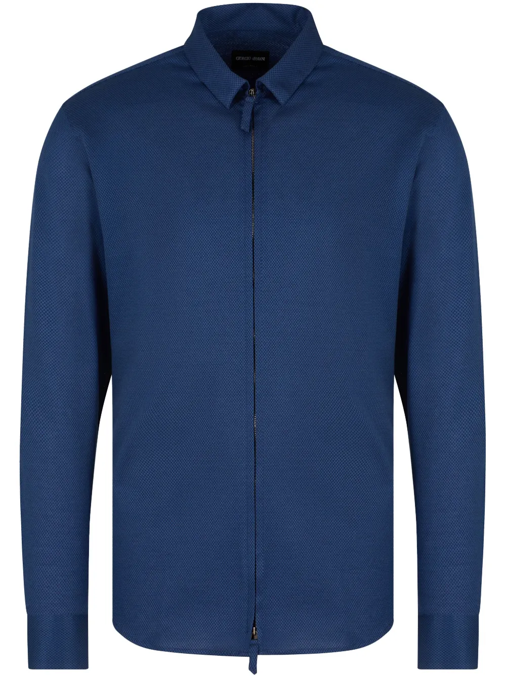 Giorgio Armani sobrecamisa de algodón | azul | Image 1