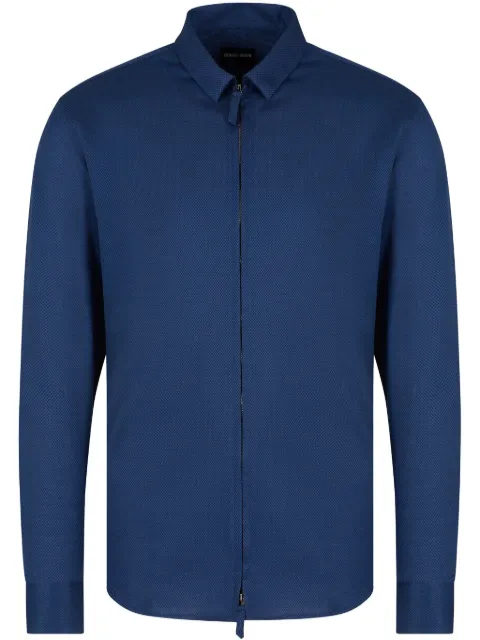 Giorgio Armani cotton shirt jacket