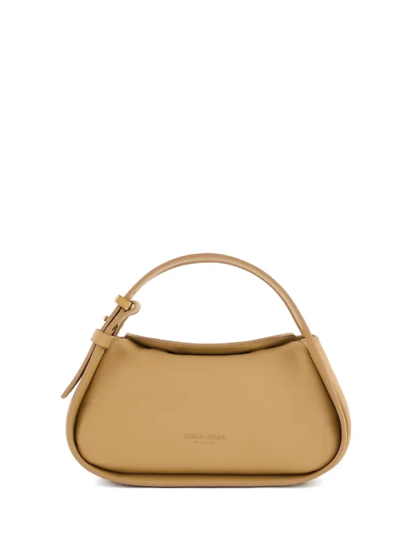 Giorgio Armani Handtasche Aus Leder Gelb FARFETCH AT