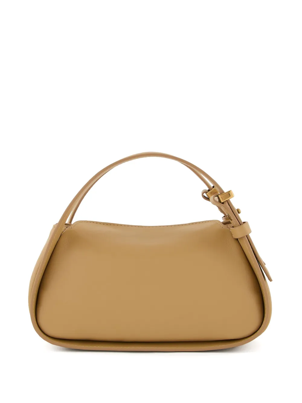 Giorgio Armani Leren shopper - Geel