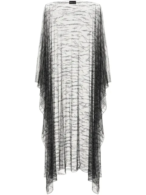 Giorgio Armani capa semitranslúcida