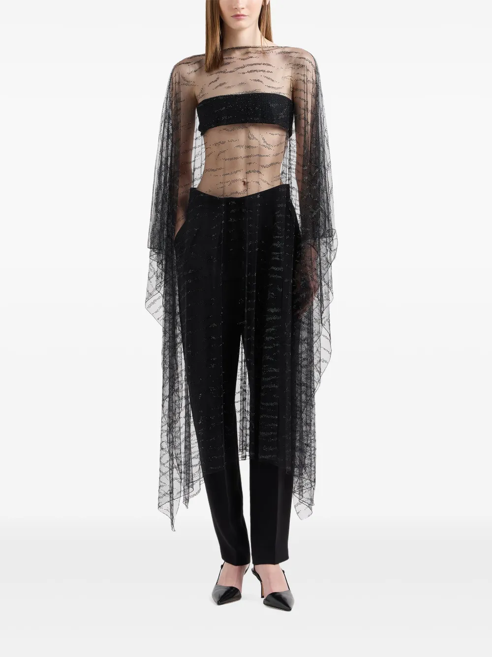 Giorgio Armani capa semitranslúcida | Capas y ponchos | Image 2