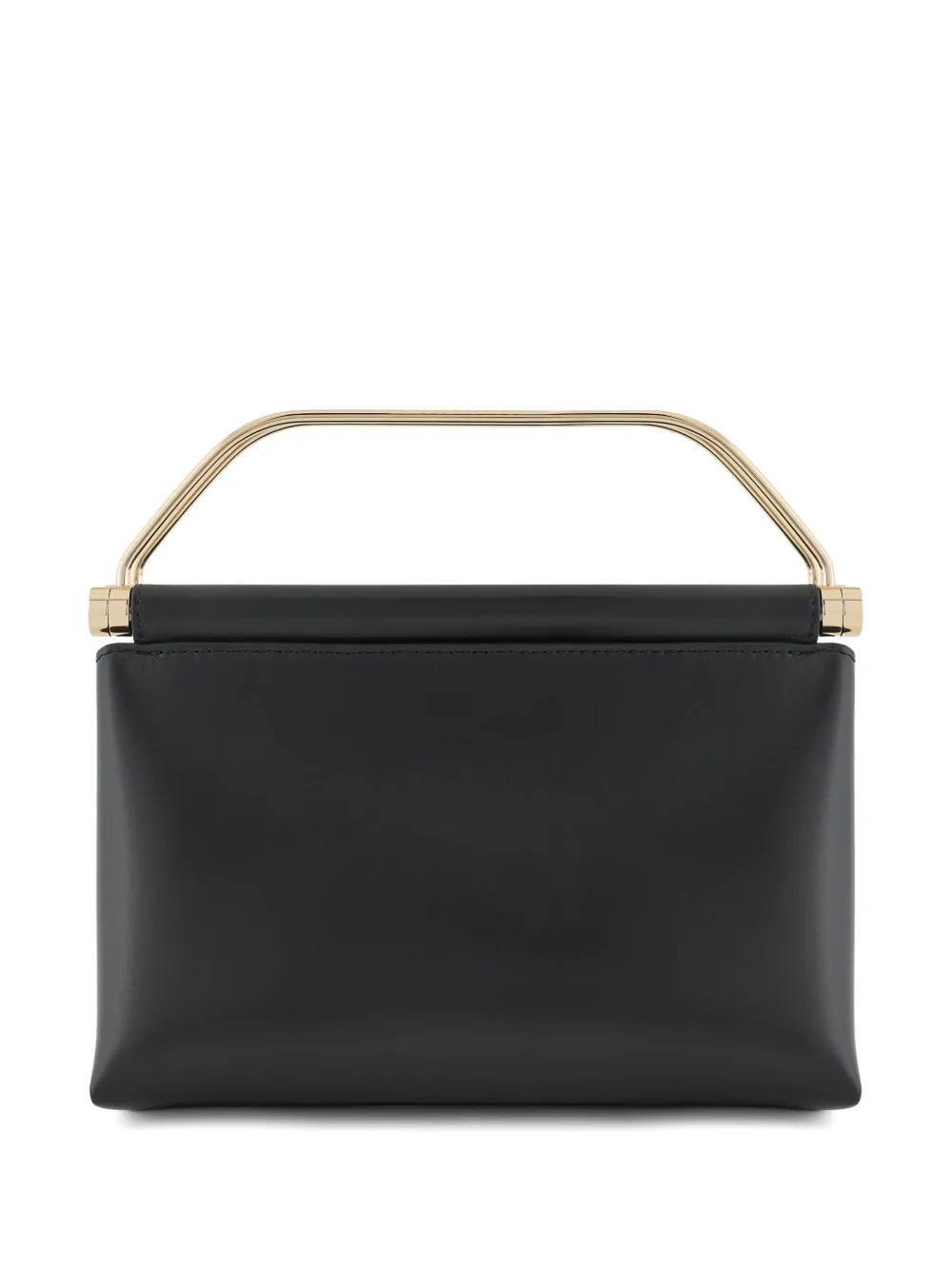 Giorgio Armani Leren shopper - Zwart