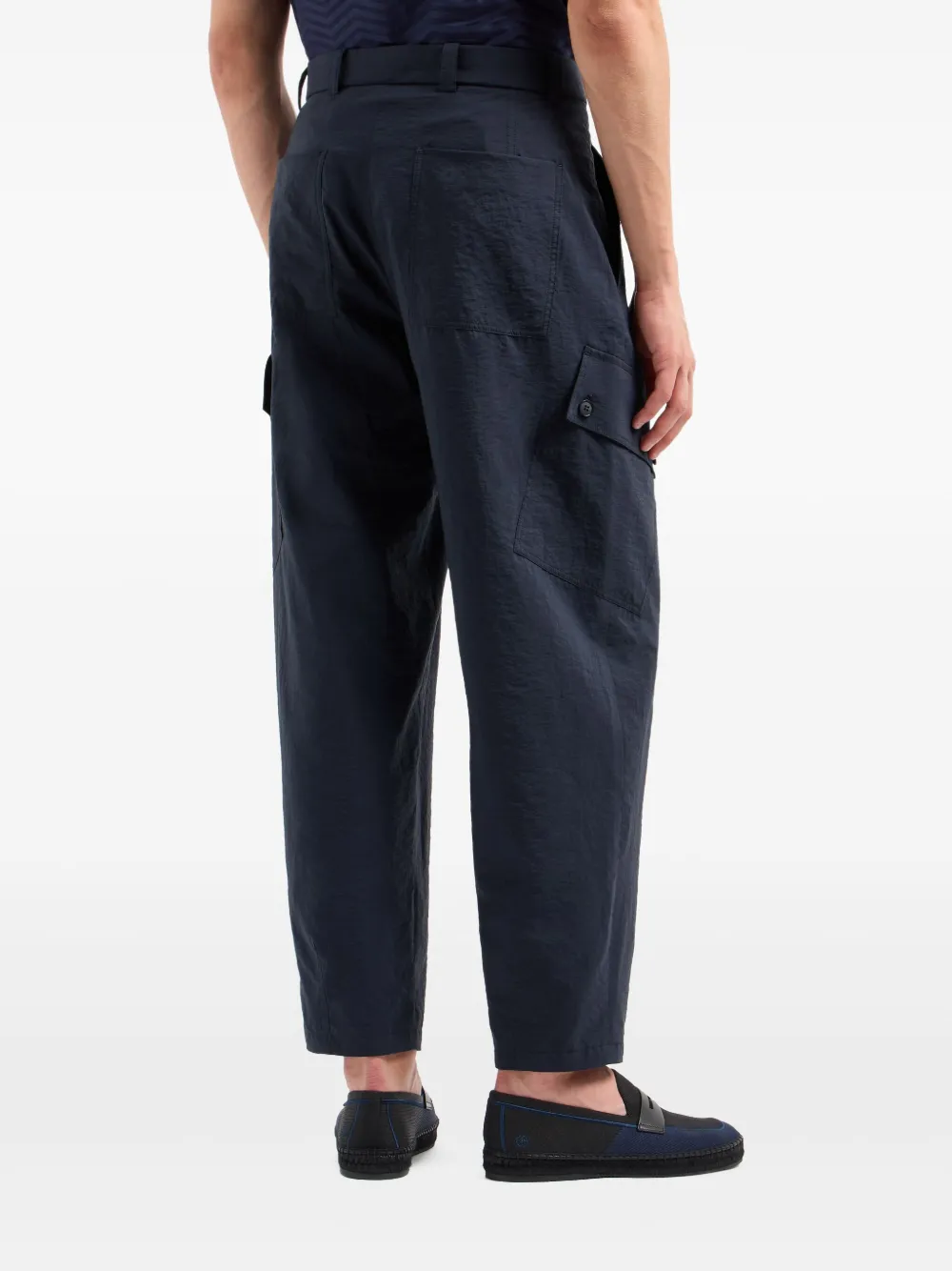 Giorgio Armani Straight broek Blauw