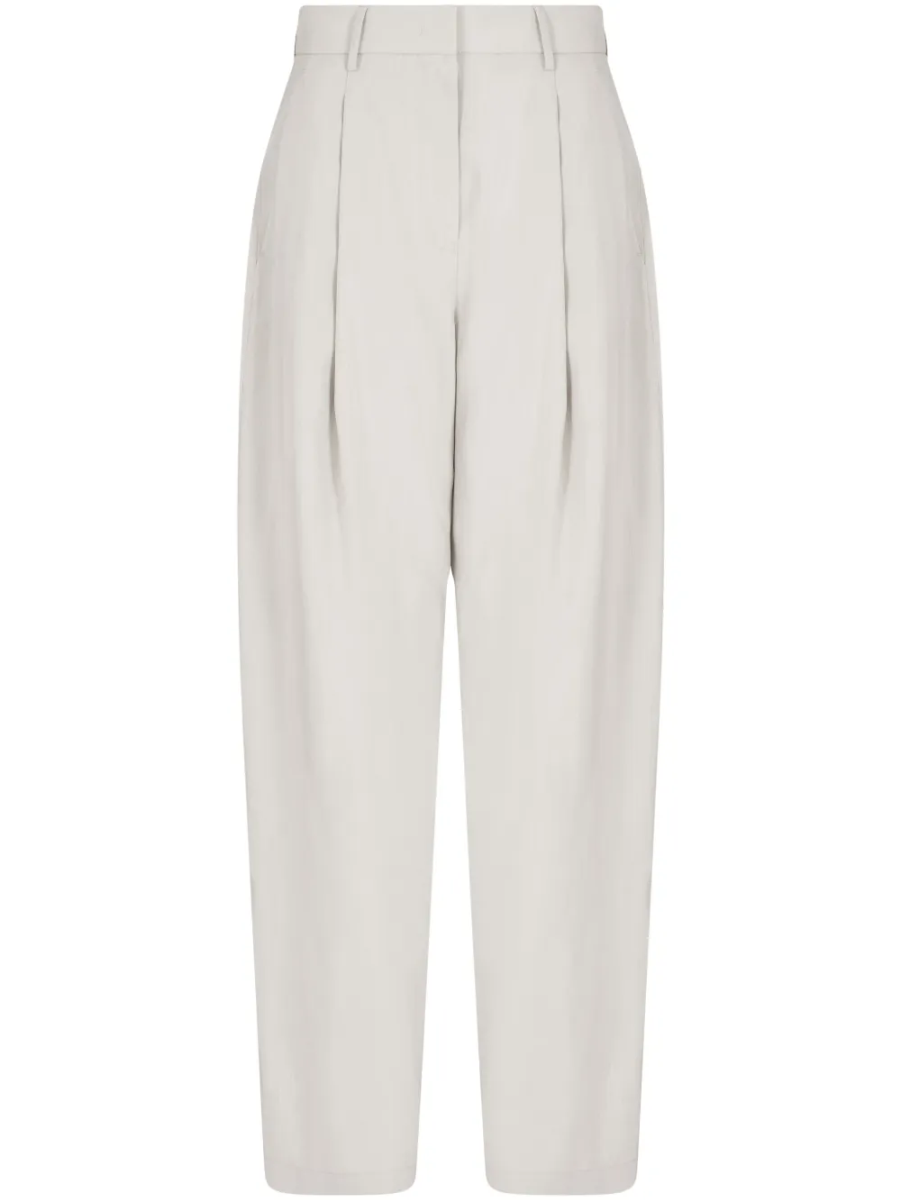 Giorgio Armani pleated tailored trousers | Grey | Image 1