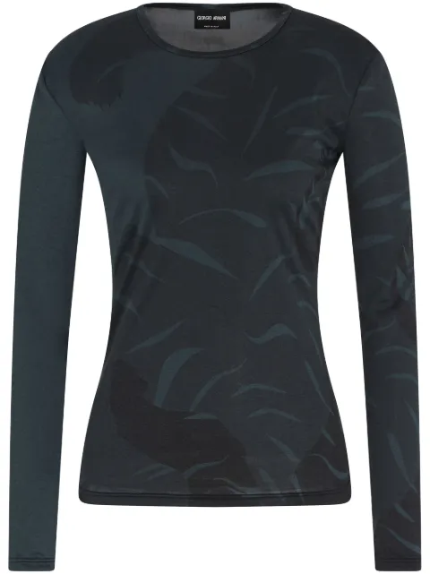 Giorgio Armani silk T-shirt