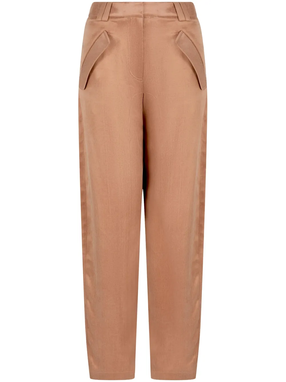 straight-leg trousers