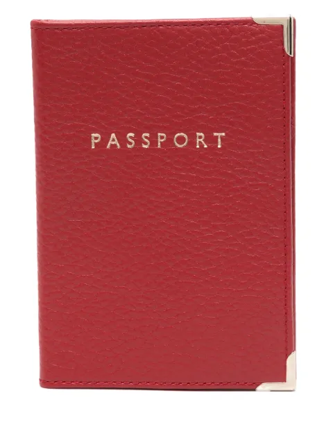 Aspinal Of London leather passport cover