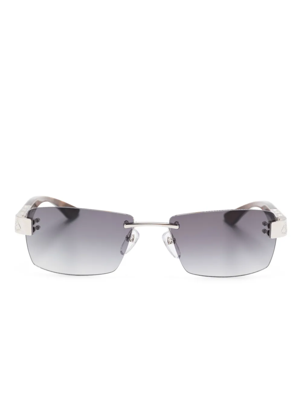 Maybach eyewear The Character II サングラス - シルバートーン Maybach eyewear The Character II サングラス - シルバートーン