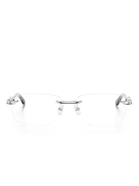 Maybach eyewear lentes con armazón rectangular