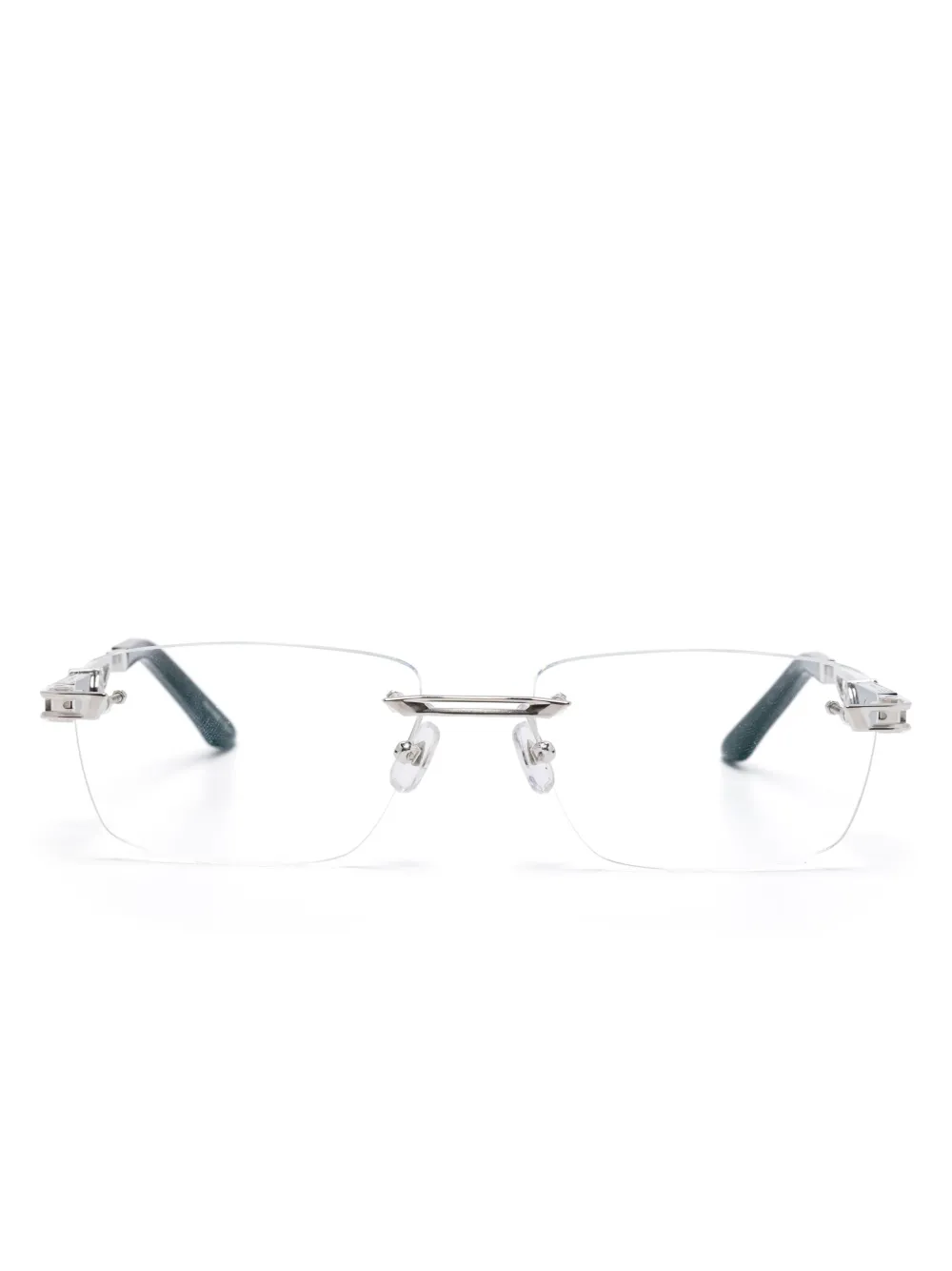 Maybach eyewear rectangle-frame glasses | Silver | Image 1