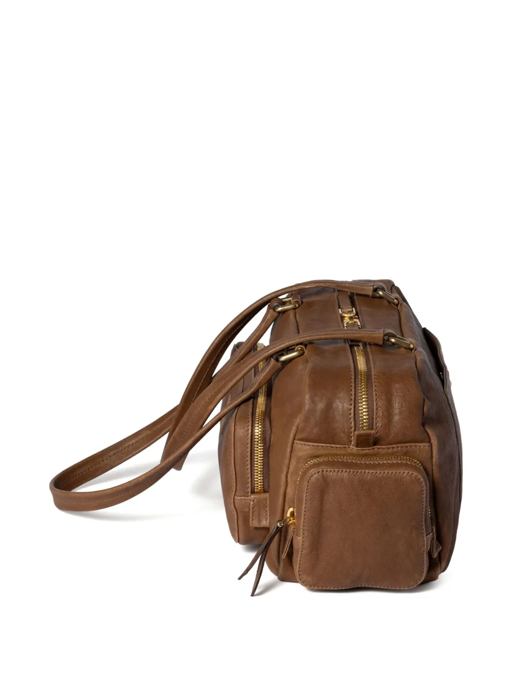 Miu Miu leather tote bag