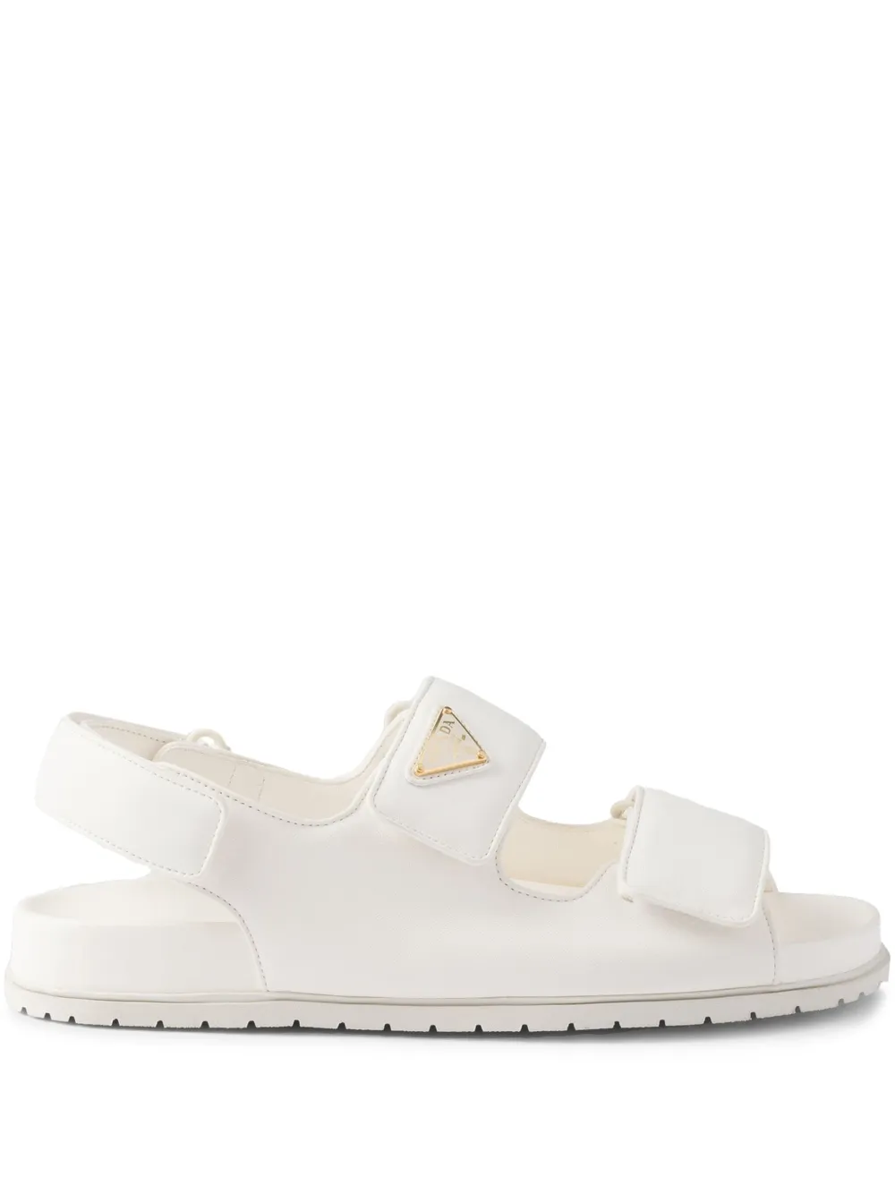 Prada Leren sandalen Wit