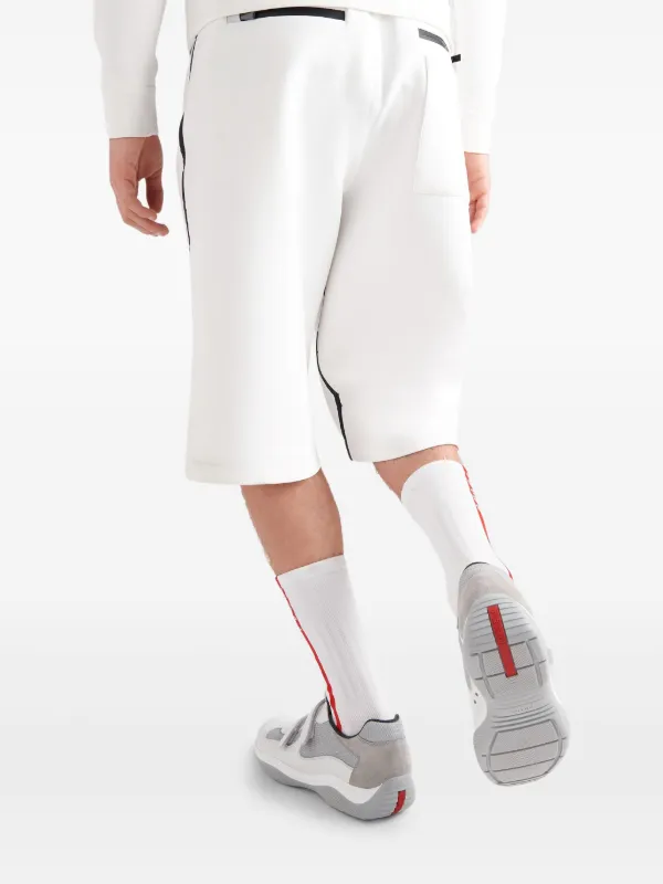 【PRADA】プラダ 2025Cruise スニーカー ホワイト PRADA プラダ スニーカー ロボット 人気 完売品 厚底 ホワイト
