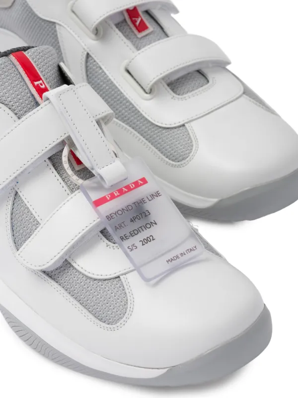 Prada America's Cup Original Sneakers | White | FARFETCH JO Prada America's Cup Original Sneakers | White | FARFETCH JO