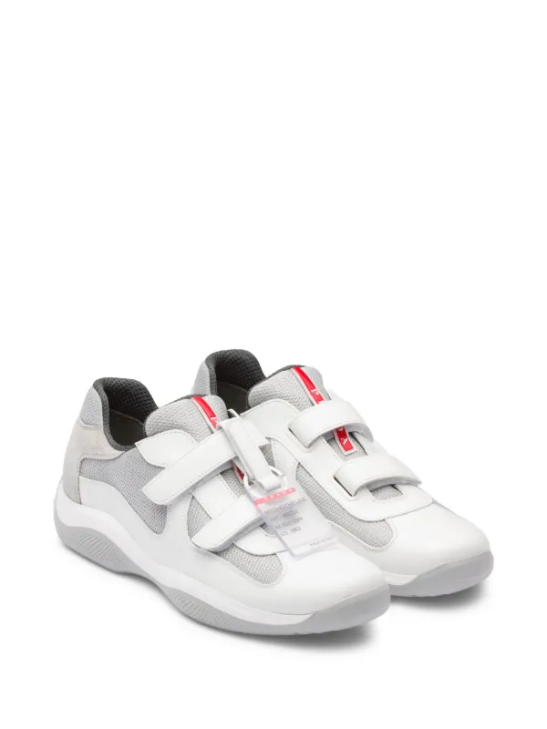 【人気ブランド】PRADA Sneaker America's Cup White Prada America's Cup Original Sneakers | PRADA