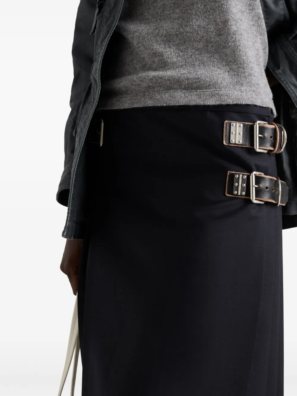 Prada プリーツ スカート | ブルー | FARFETCH JP