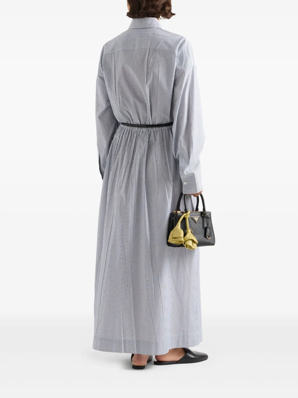 Prada Gestreepte jurk Blauw