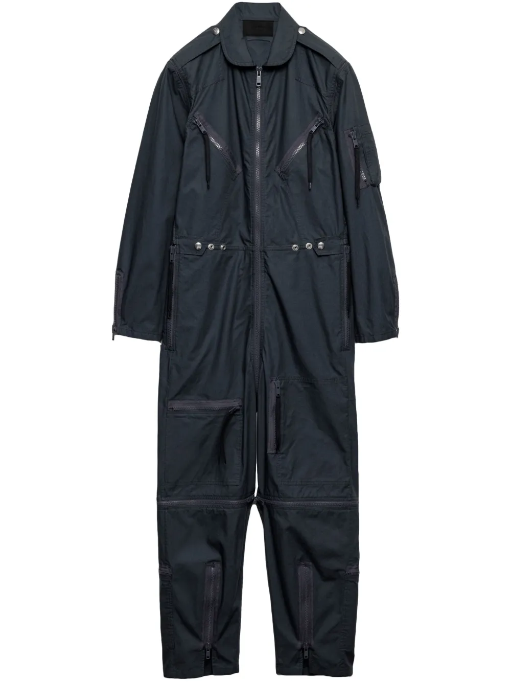Prada jumpsuit con cuello redondo | gris | Image 1