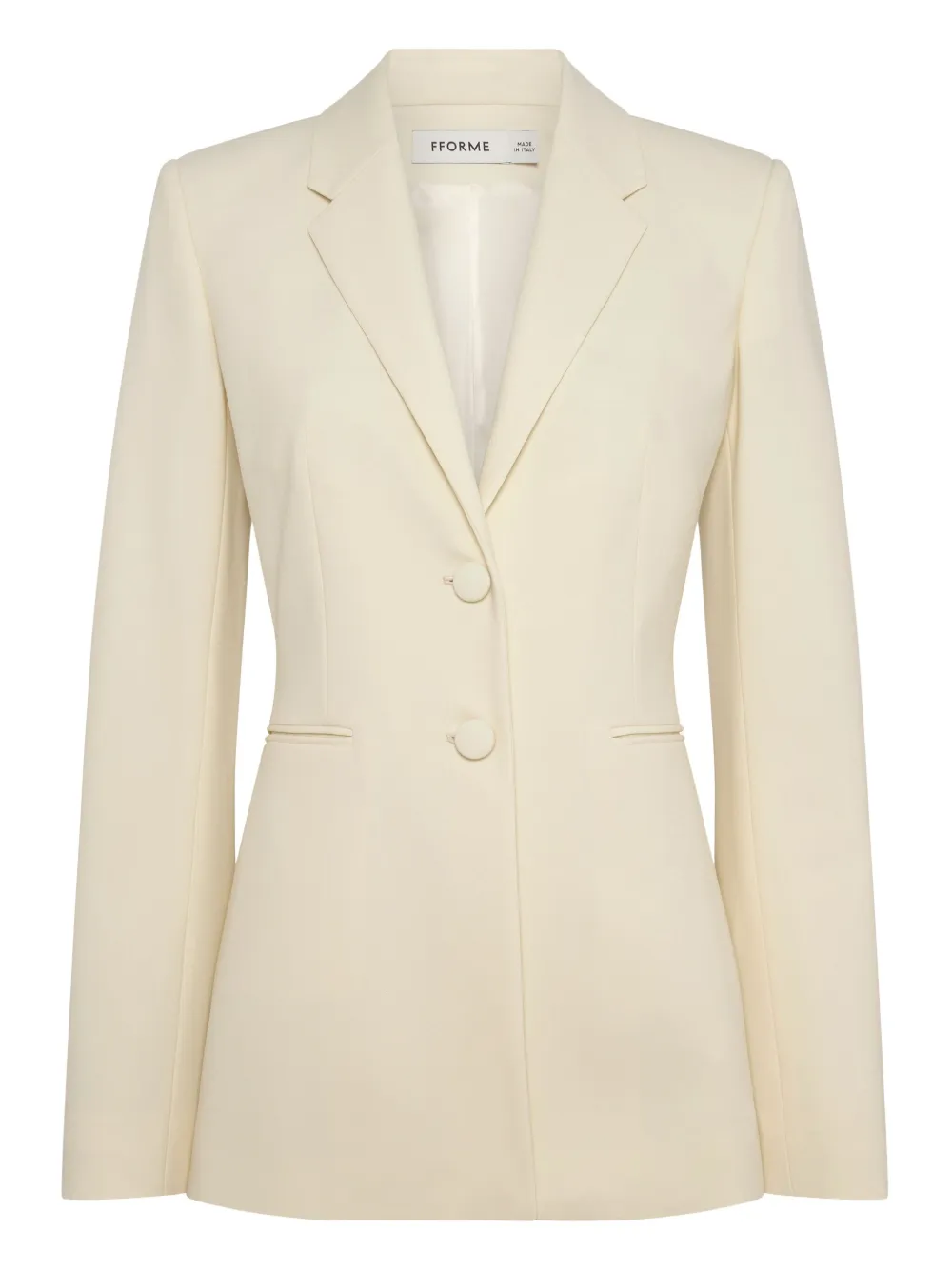 FFORME Bennet single-breasted blazer | White | Image 1