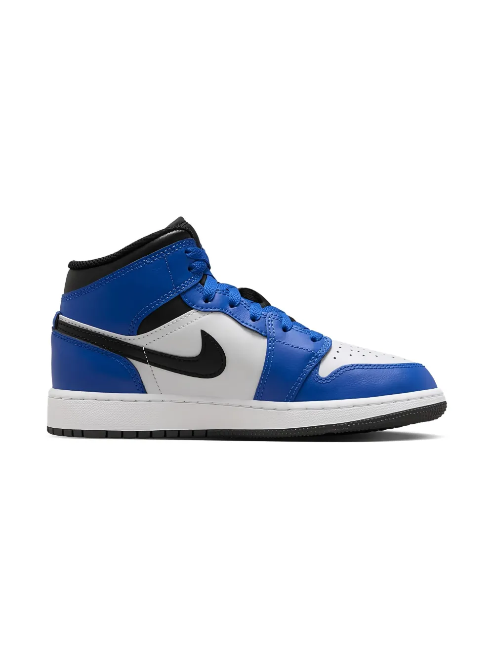 Jordan Kids Jordan 1 Mid "Game Royal/White/Black" sneakers - ブルー Jordan Kids Jordan 1 Mid "Game Royal/White/Black" sneakers - ブルー