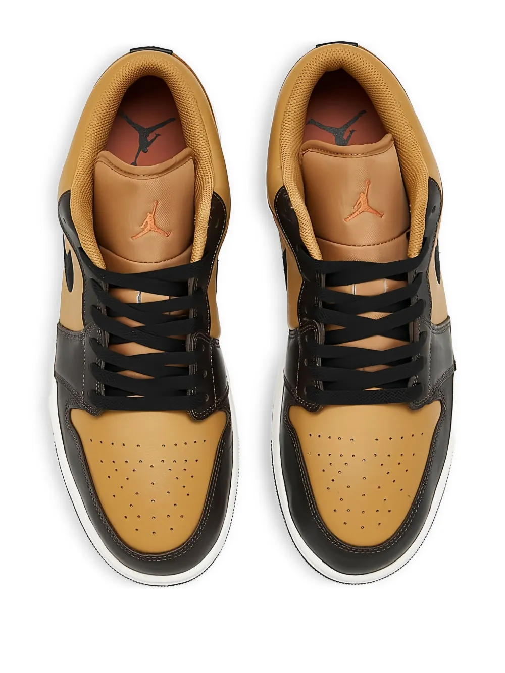 Jordan Air 1 Low SE "Flax Baroque Brown Vintage Coral Black" sneakers