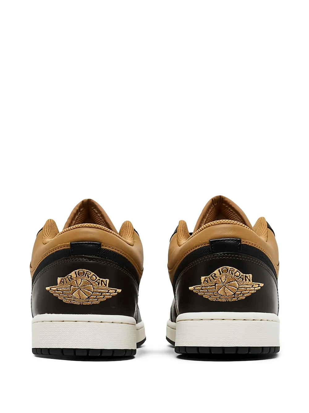 Jordan Air 1 Low SE "Flax Baroque Brown Vintage Coral Black" sneakers