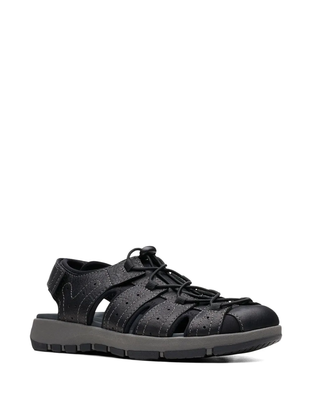 Clarks Brixby Cove Black sandals - Zwart