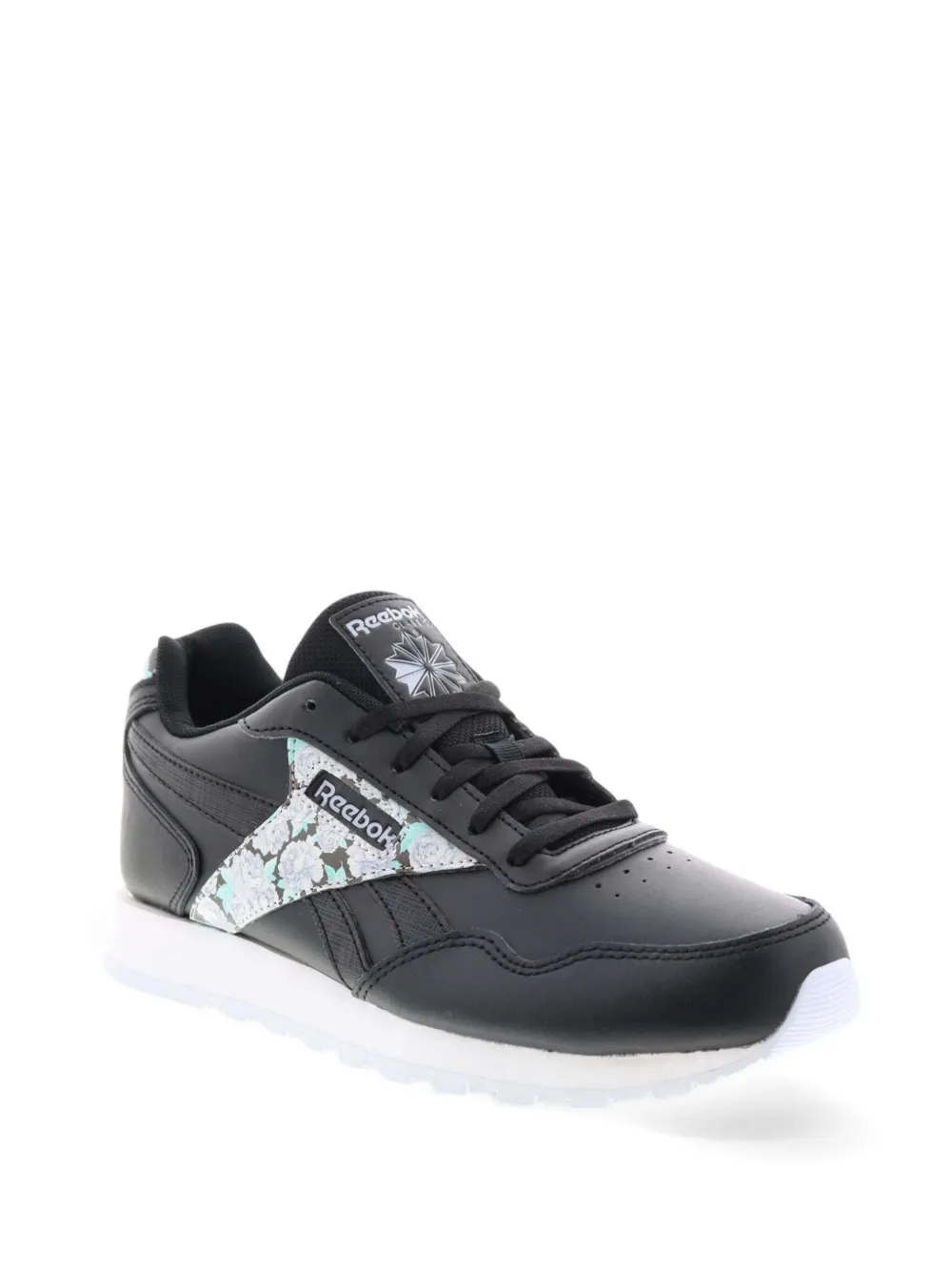 Reebok CL Harman Run floral-print sneakers - Zwart