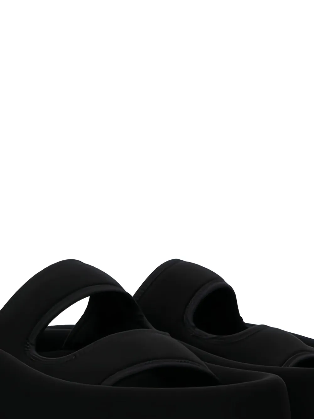 MM6 Maison Margiela platform "Black" slides | Image 2