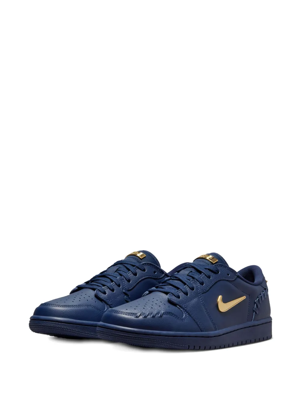 Jordan 1 Low "Method of Make Midnight Navy Metallic Gold" sneakers Blue