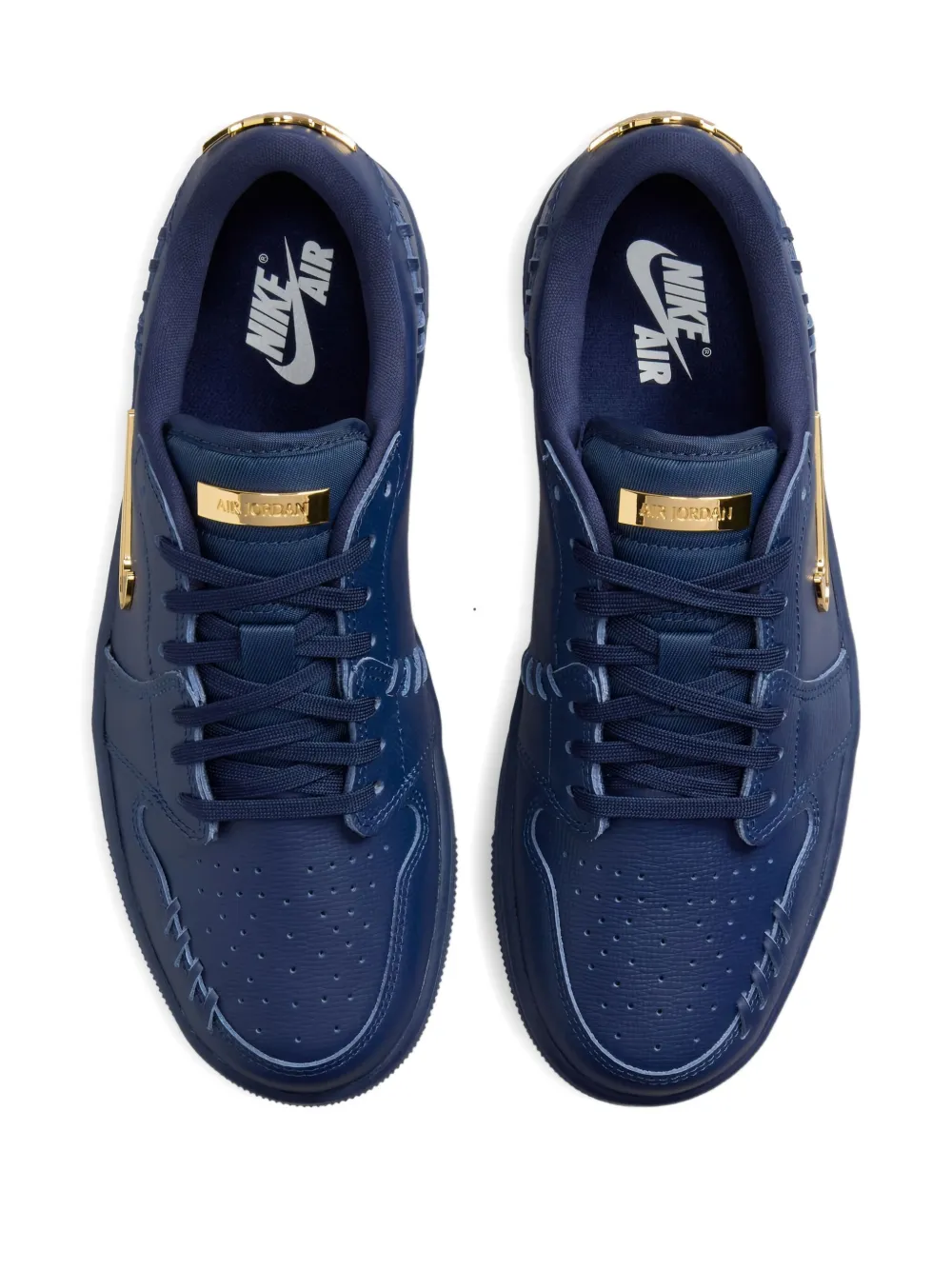Jordan 1 Low "Method of Make Midnight Navy Metallic Gold" sneakers Blue